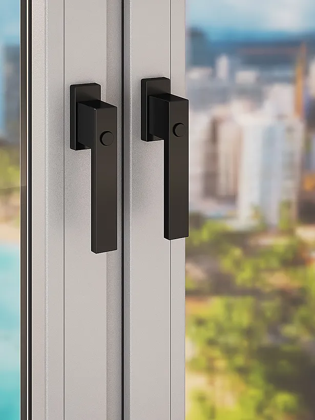 Дръжка за прозорец Dublin с бутон