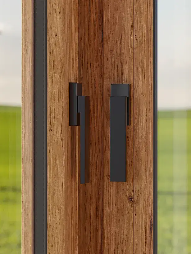 Плоска дръжка за прозорци Dublin